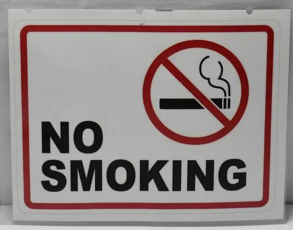 NO SMOKING SIGN (PRINTED)