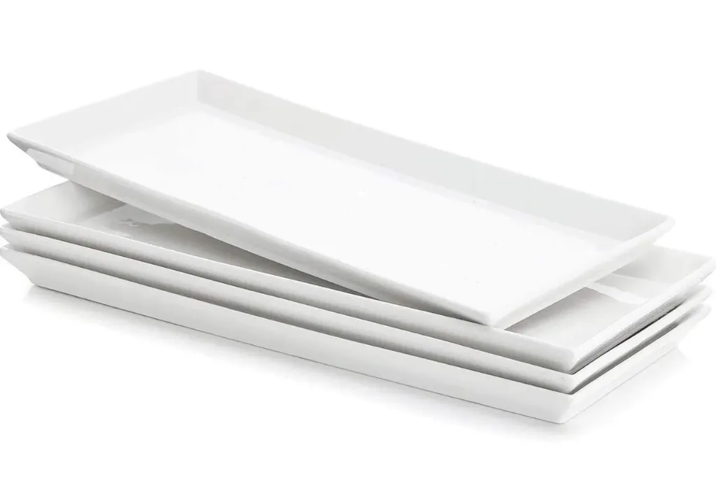 13.8in RECTANGULAR PORCELAIN PLATTER