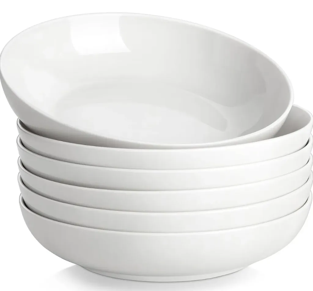 42oz PORCELAIN WHITE SERVING BOWL