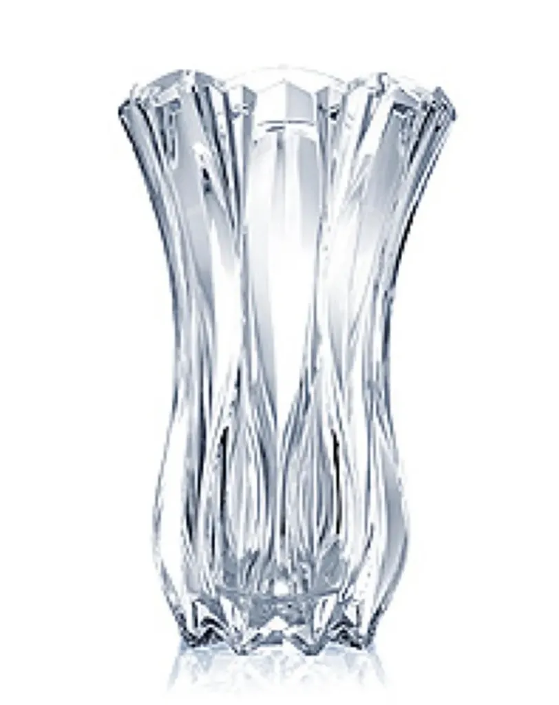 12in BLOSSOM CRYSTAL VASE